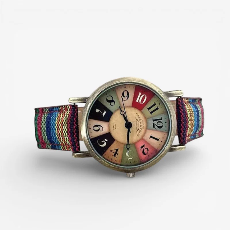 Sophia – Women's Watch with Decorative Pattern & Adjustable Strap - Image 2
