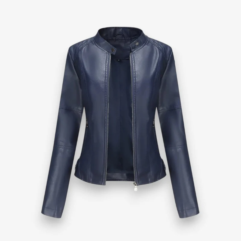 Sophia – Long Sleeve Jacket with Zipper Closure - Image 5