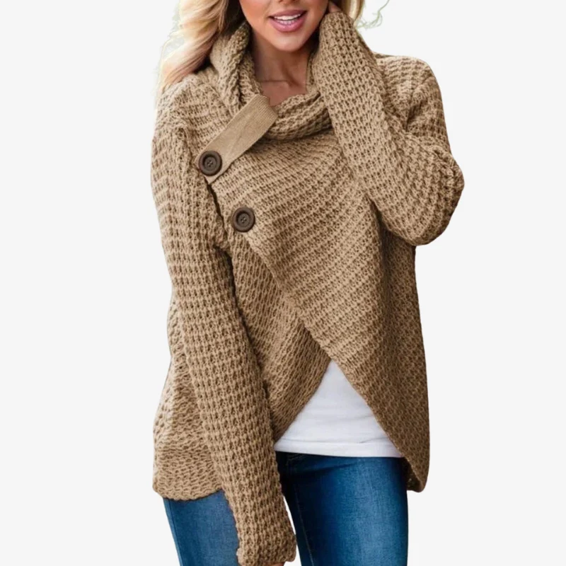 Sophia – Women's Button-Down Sweater - Image 2