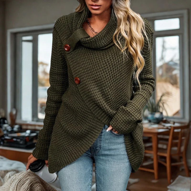 Sophia – Women's Button-Down Sweater - Image 6