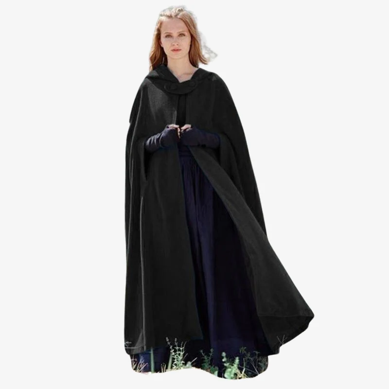 Sophia – Women's Sleeveless Hooded Overcoat
