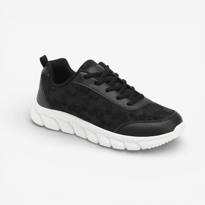 Sophia – Star Pattern Sneakers with Non-Slip Sole and Adjustable Lace Closure - Image 4