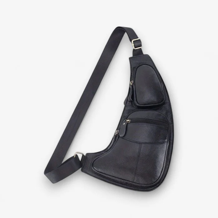 Sophie – Wide Strap Shoulder Bag with Multiple Compartments - Image 2