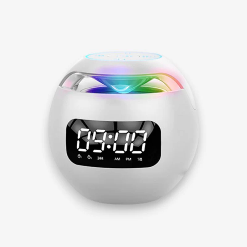 SoundBeam – Bluetooth speaker with LED digital alarm clock