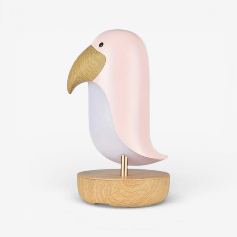 SoundNest – Table Lamp with Vogel Design & LED Light