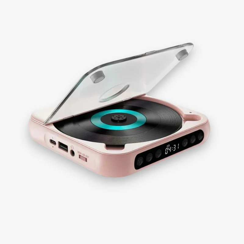 SoundWave – Portable Bluetooth CD player with LCD screen - Image 3