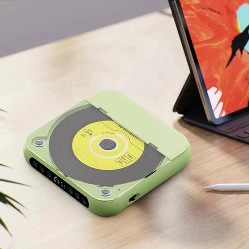 SoundWave – Portable Bluetooth CD player with LCD screen - Image 5
