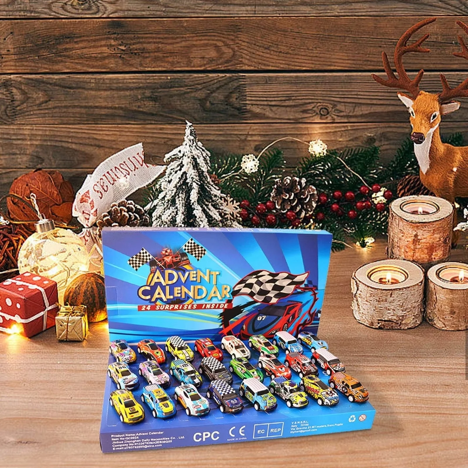 SpeedBox – 24-Day Toy Car Advent Calendar - Image 2