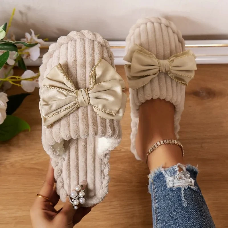 Stella – Women's Ballerina Shoes with Bow Detail and Round Toe - Image 2