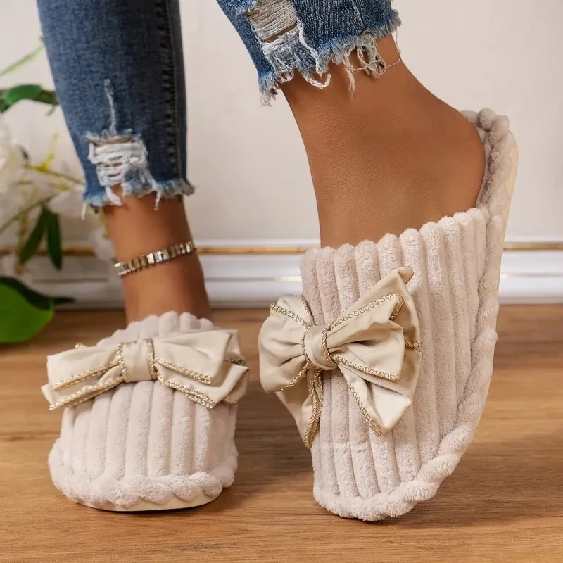 Stella – Women's Ballerina Shoes with Bow Detail and Round Toe - Image 3