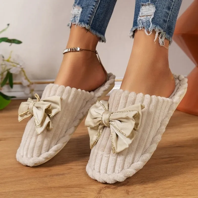 Stella – Women's Ballerina Shoes with Bow Detail and Round Toe - Image 4