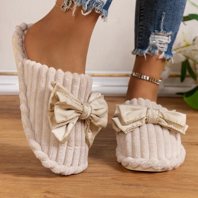 Stella – Women's Ballerina Shoes with Bow Detail and Round Toe - Image 6
