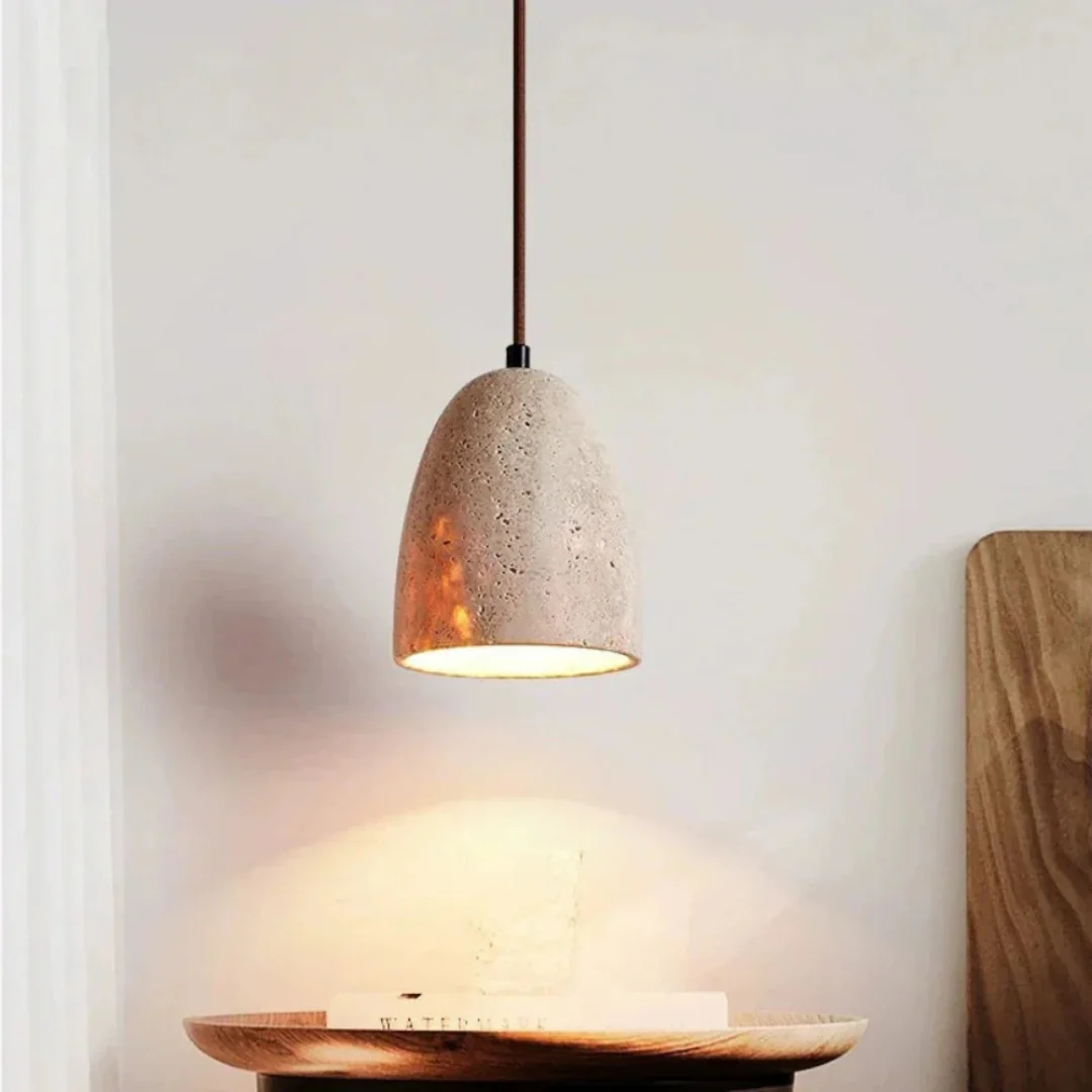 StoneGlow – Pendant Lamp with Adjustable Suspension System - Image 2