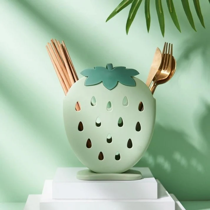 StrawBerry – Tableware Storage Rack for Easy Organization - Image 5