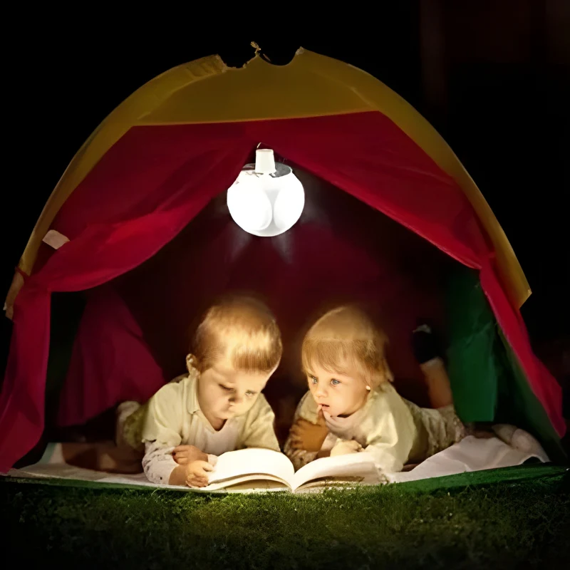 SunGlow – Portable Solar LED Lamp with Hanging Design - Image 2