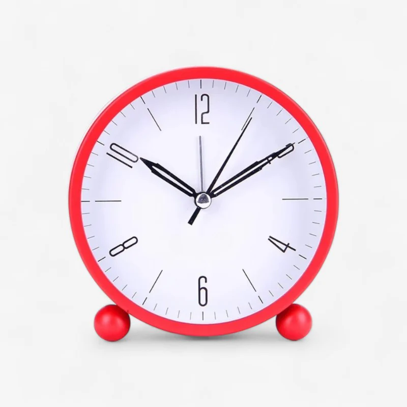 TimeCircle – Modern Round Analog Desk Alarm Clock - Image 2