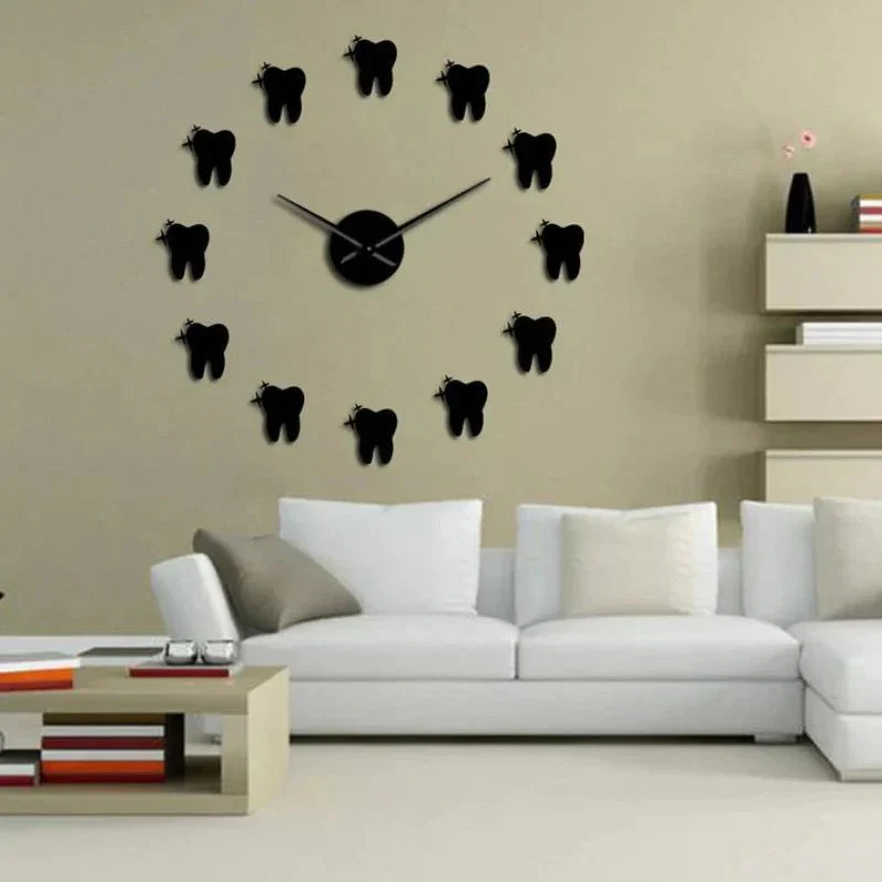 TimeDent – Decorative Wall Clock with Teeth Inspiration - Image 5