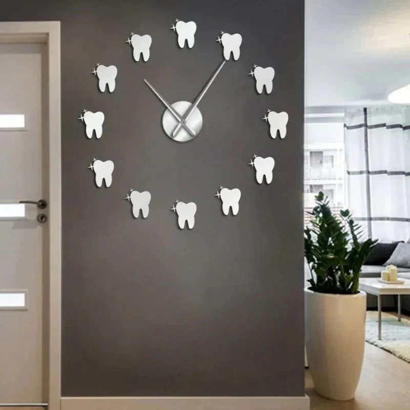TimeDent – Decorative Wall Clock with Teeth Inspiration - Image 6