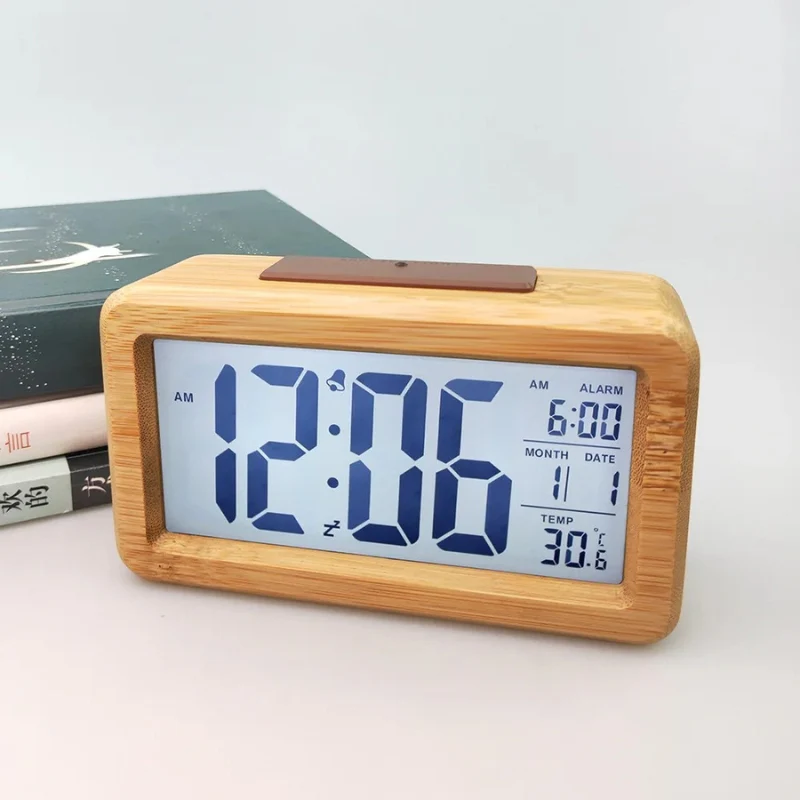 TimeGlow – Desk Side Alarm Clock with clear numeric display - Image 2