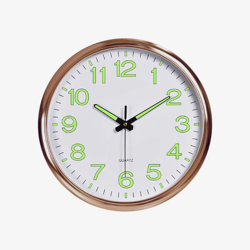 TimeGlow – Wall Clock with Luminous Hands - Image 3