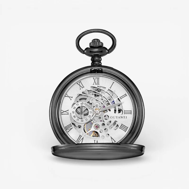TimeLoom – Pocket Watch with Clear Numbers and Hanging Design - Image 3