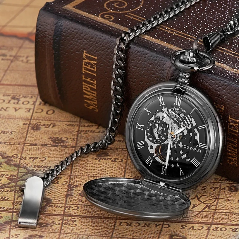 TimeLoom – Pocket Watch with Clear Numbers and Hanging Design - Image 4
