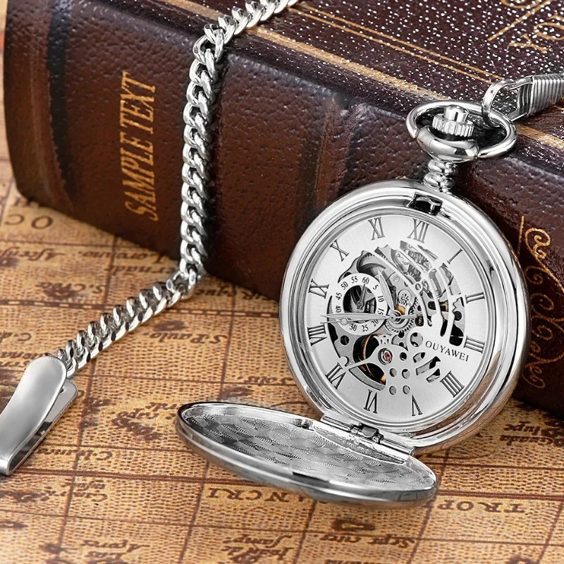 TimeLoom – Pocket Watch with Clear Numbers and Hanging Design - Image 5