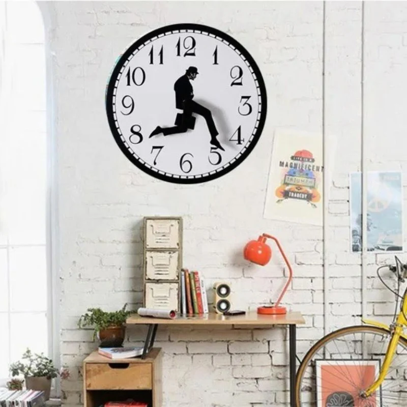 TimeLoom – Round Wall Clock with Numbers and Character Markers - Image 4