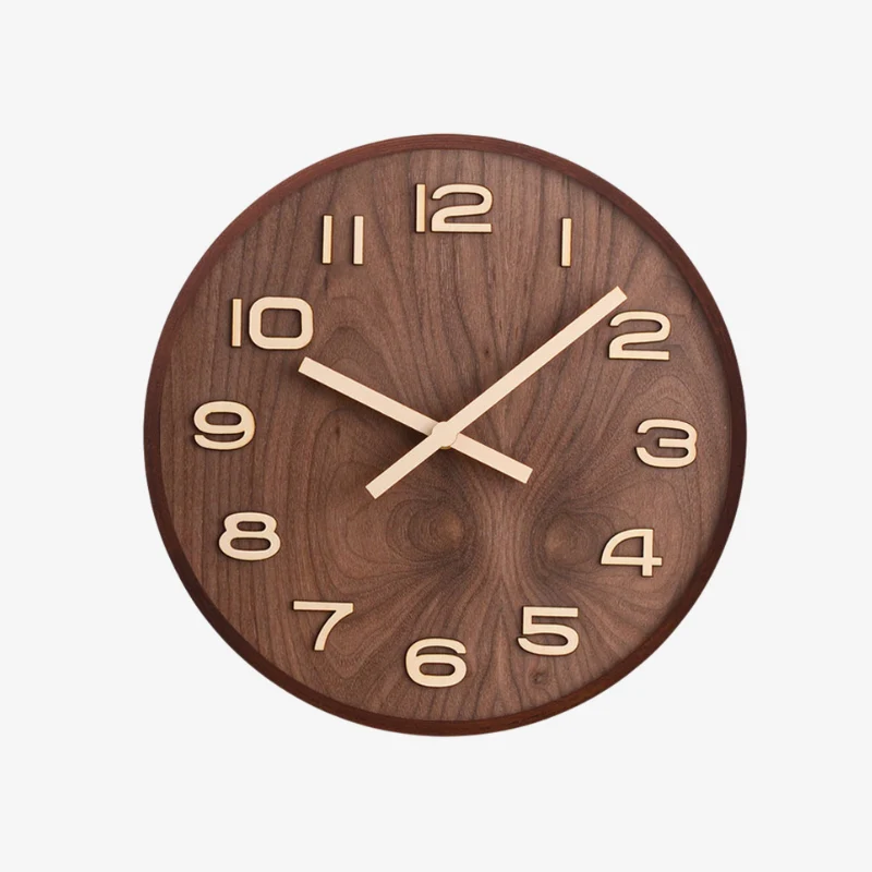 TimeView – Round Wall Clock with Clear Numbers - Image 2
