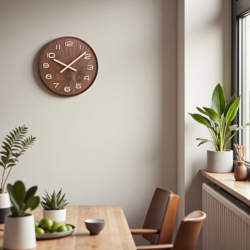 TimeView – Round Wall Clock with Clear Numbers - Image 6