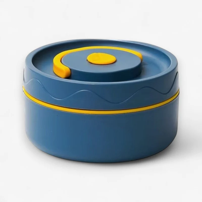 TinaPack – Portable Round Lunch Box with Compartments