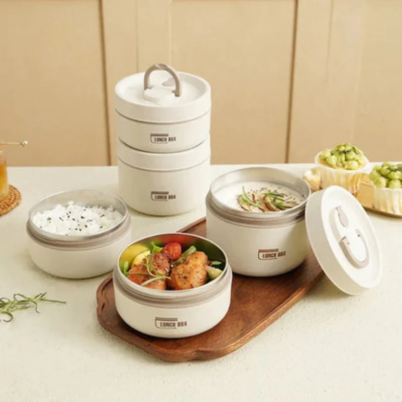TinaPack – Portable Round Lunch Box with Compartments - Image 8
