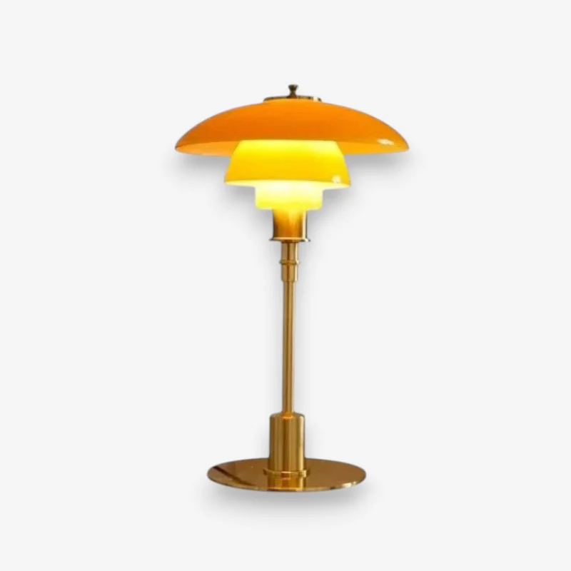 UmbraGlow – LED Table Lamp with Umbrella Height Design