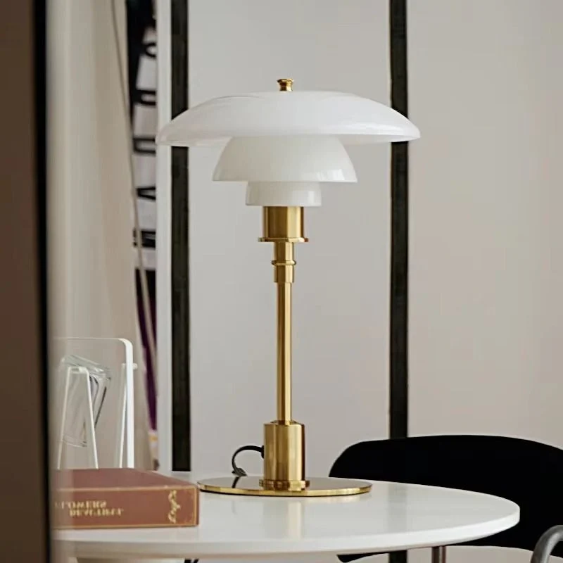 UmbraGlow – LED Table Lamp with Umbrella Height Design - Image 8