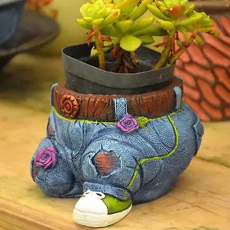 VerdantArt – Decorative Flower Pot for Succulents & Small Plants - Image 3