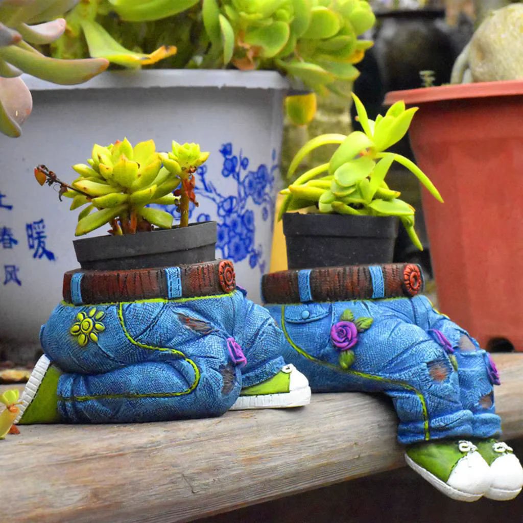 VerdantArt – Decorative Flower Pot for Succulents & Small Plants - Image 4