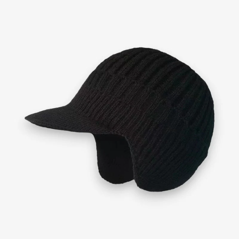 Visor – Beanie with Peak and Earflaps - Image 6