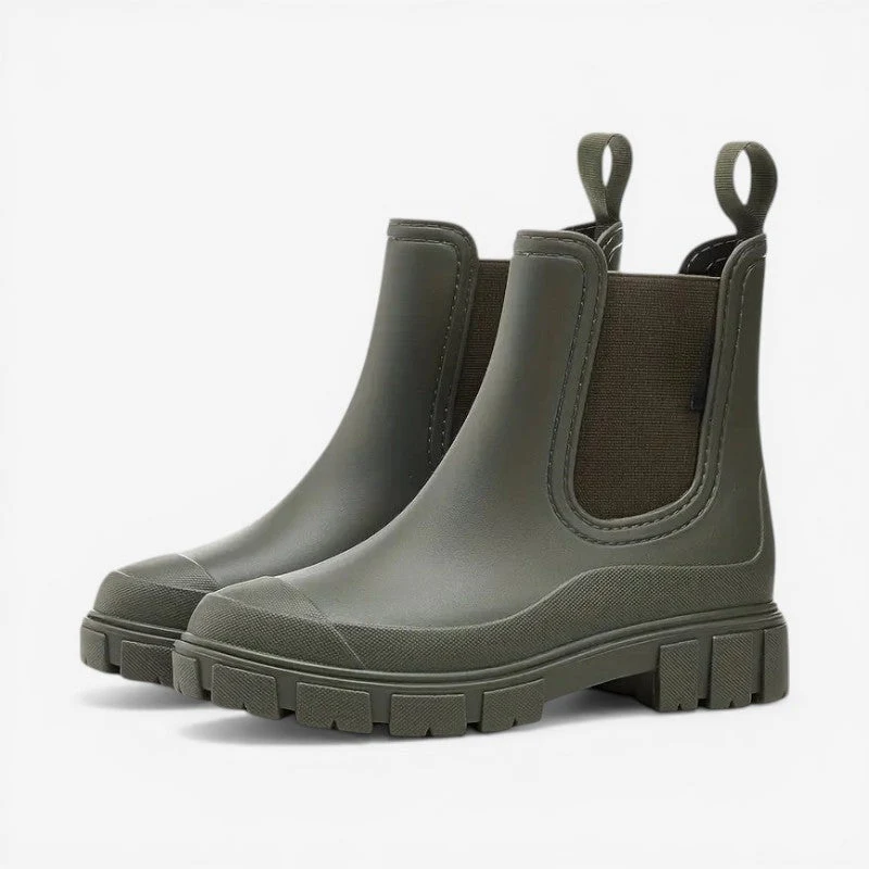 Women's Round Toe Ankle Boots - Image 3