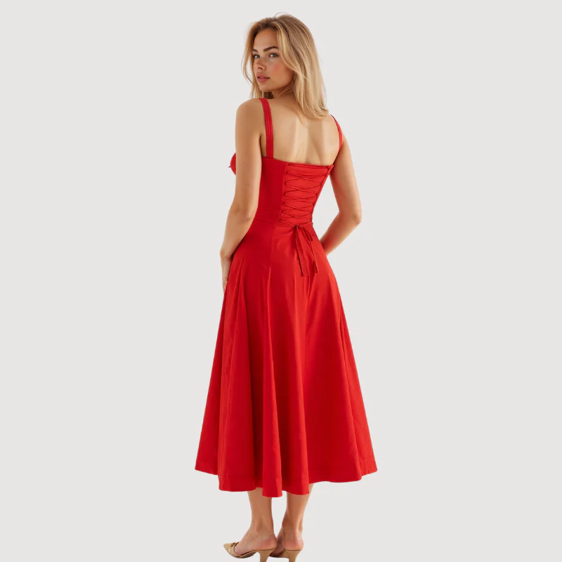 Women's Sleeveless Midi Dress - Image 13