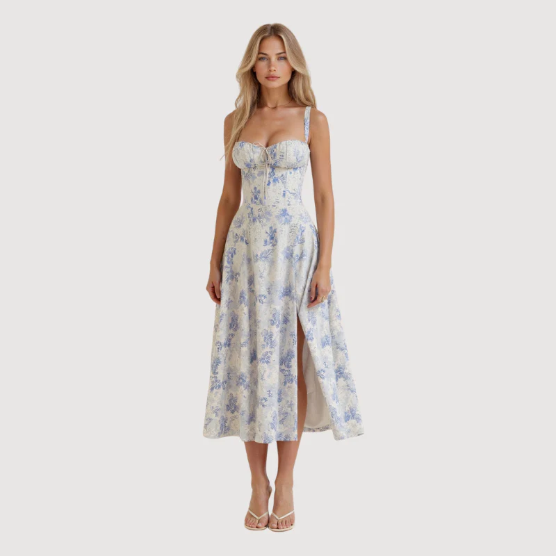 Women's Sleeveless Midi Dress - Image 9