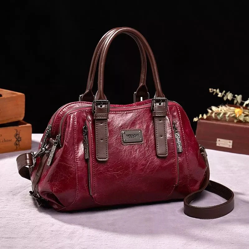 Ysolde – Large Handbag with Multiple Compartments - Image 7