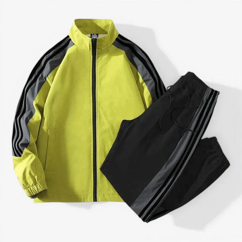 Zip-Up Tracksuit Set Jacket & Pants - Image 4